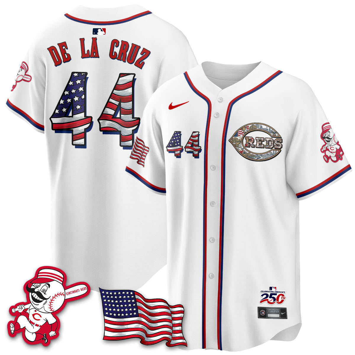 CIN 2026 Independence Day USA Vapor Limited Jersey - Stitched-DTD