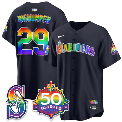 SEA Happy Pride Month Vapor Jersey - Stitched-DTD