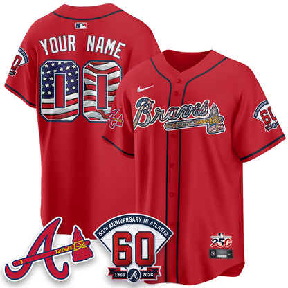 ATL 2026 Independence Day USA Vapor Limited Custom Jersey - Stitched-DTD
