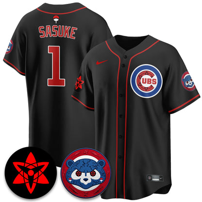 CHC Uchiha Sasuke Vapor Limited Jersey - Stitched-DTD