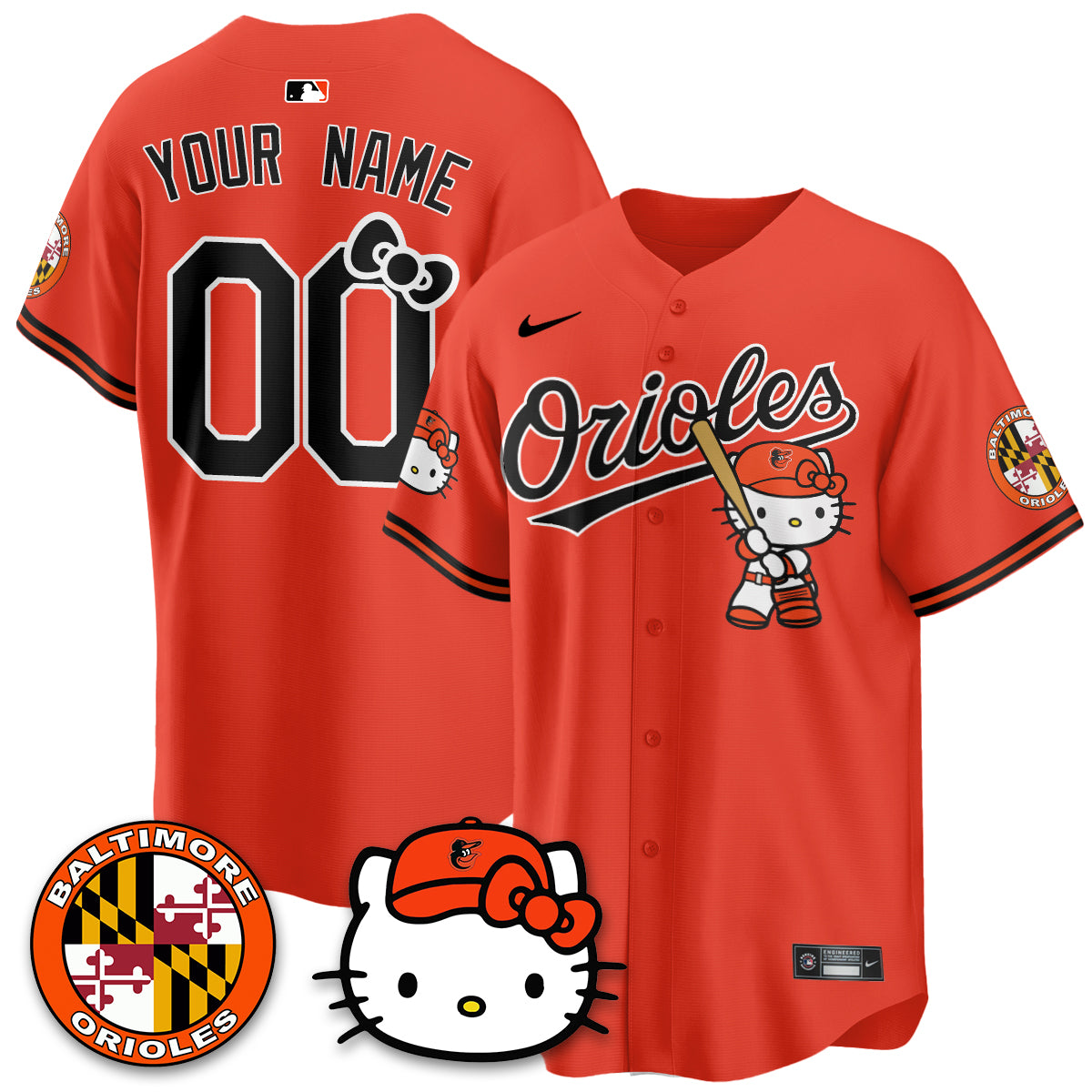 BAL x Meow Kitty Vapor Premier Limited Custom Jersey - Stitched-DTD