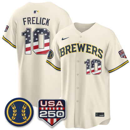 MIL Fourth of July Vapor Limited Jersey - Stitched-DTD