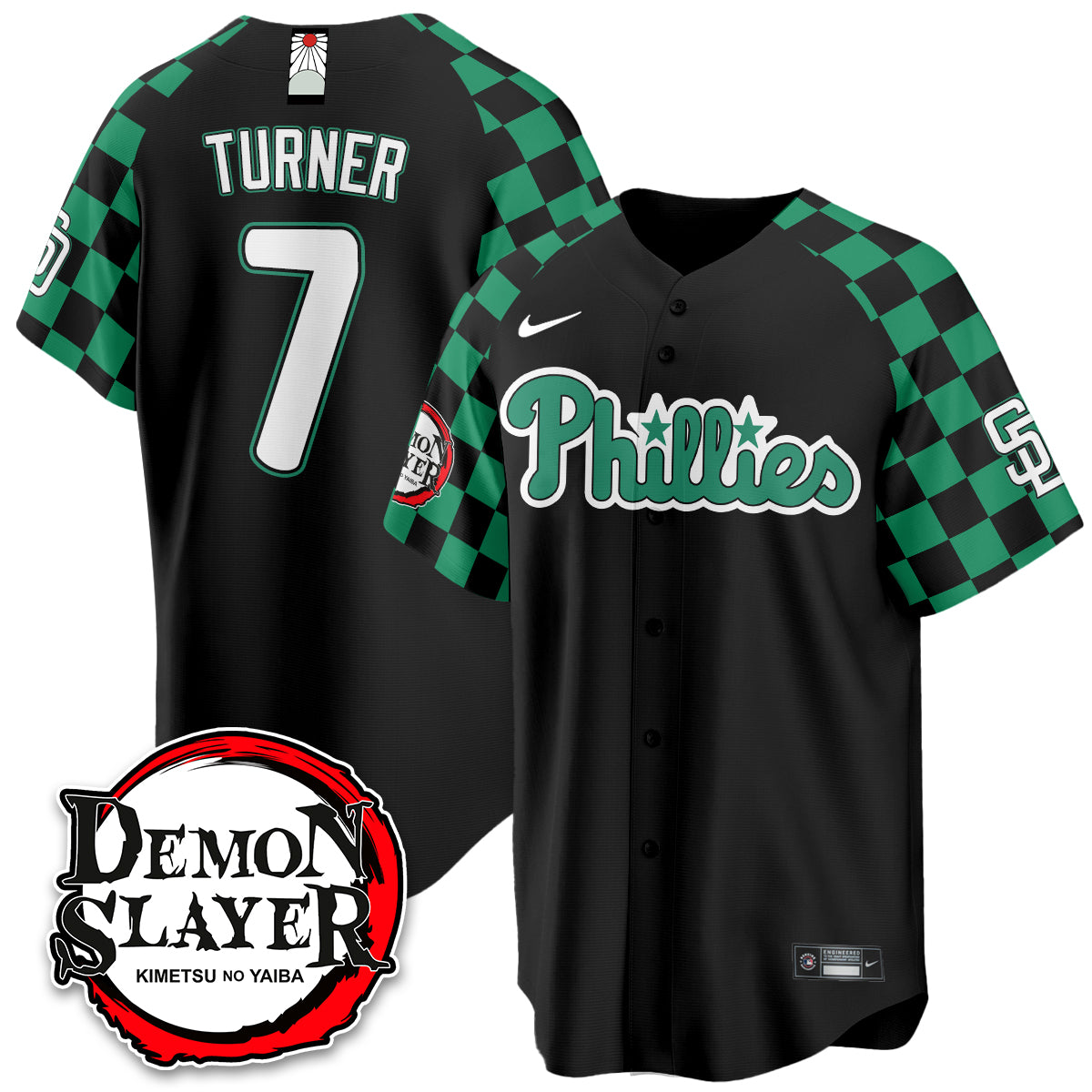 PHI Demon Slayer Vapor Limited Jersey - Stitched-DTD