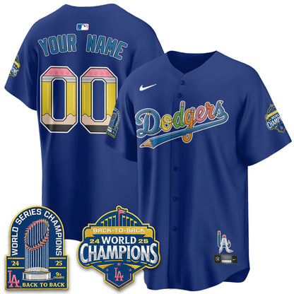 LAD x Back to School Style Vapor Custom Jersey - Stitched-DTD