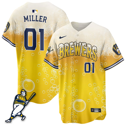 MIL "Pitcher & Pint" Edition Vapor Limited Jersey - Stitched-DTD