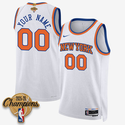 NYK 2026 Basketball Champions Vapor Custom Jersey V2- Stitched-DTD