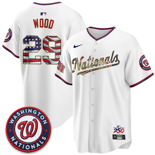 WSH 2026 Independence Day USA Vapor Jersey - Stitched-DTD