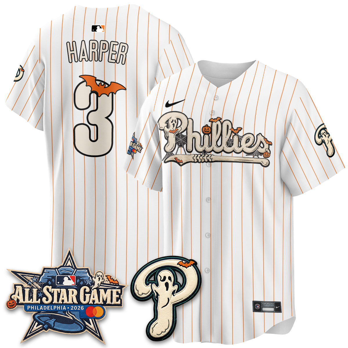PHI Halloween 2026 Vapor Limited Jersey - Stitched-DTD