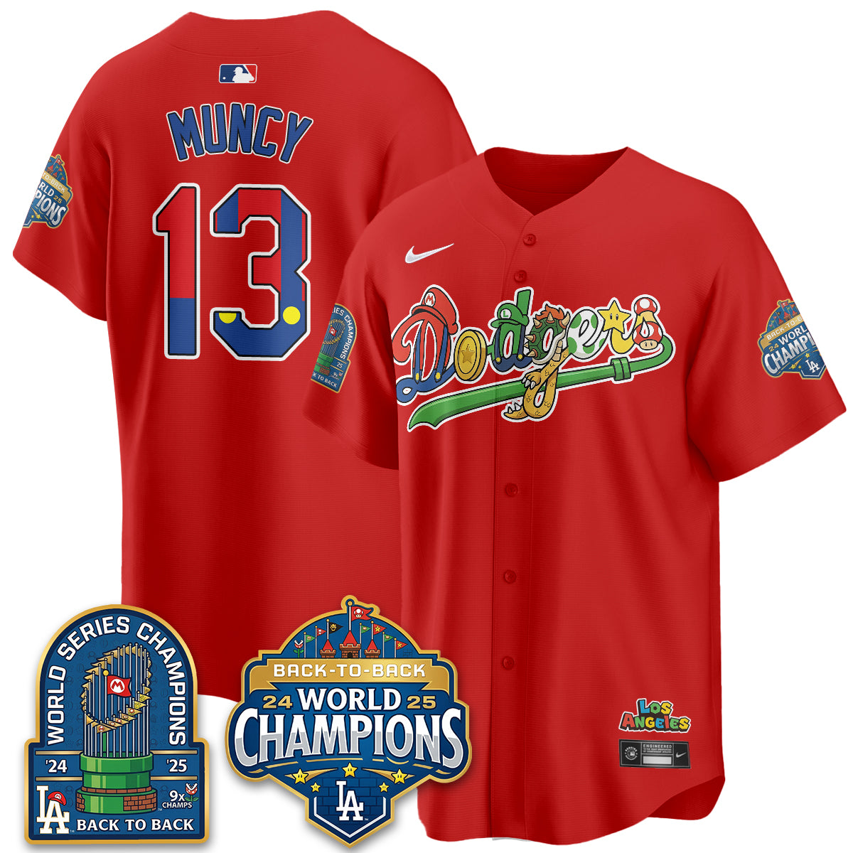 LAD x The Red Plumber Vapor Jersey - Printed-DTD