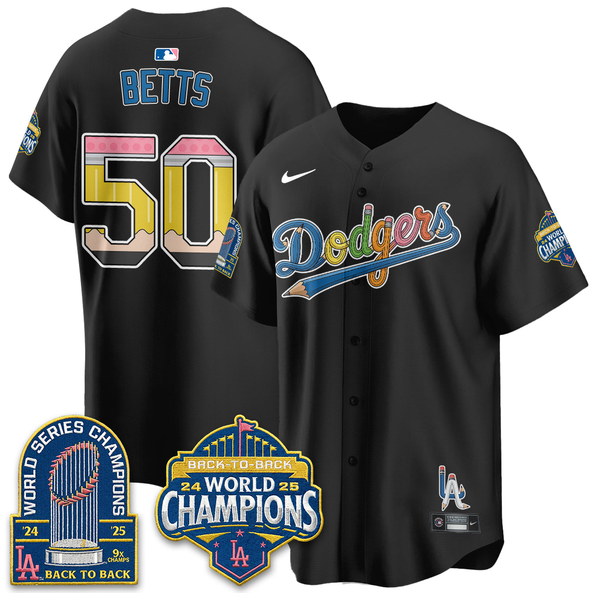 LAD x Back to School Style Vapor Jersey - Stitched-DTD