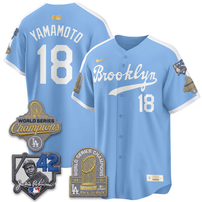 LAD 2026 Brooklyn Jackie Robinson Limited Jersey - All Stitched-DTD
