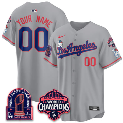 LAD x Hello Kitty Night 2026 Vapor Custom Jersey - All Stitched - V2-DTD