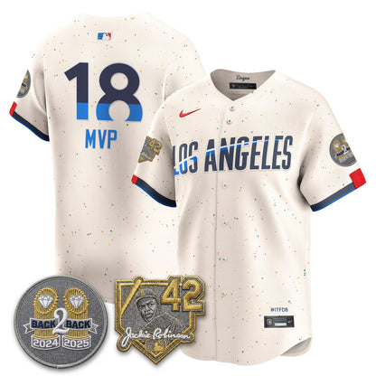 LAD -  2026 Jackie Robinson Day Vapor Limited Jersey - All Stitched-DTD