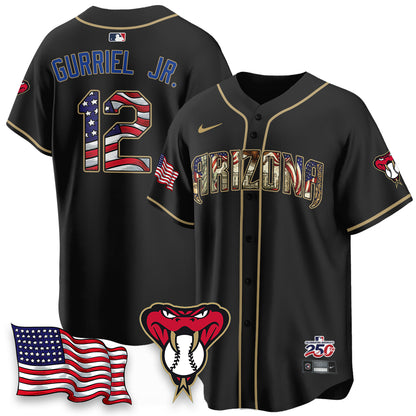 ARI 2026 Independence Day USA Vapor Limited Jersey - Stitched-DTD