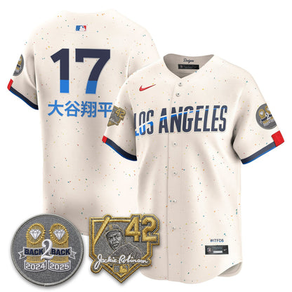 LAD -  2026 Jackie Robinson Day Vapor Limited Jersey - All Stitched-DTD