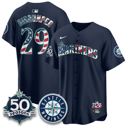 SEA Americana 2026 Vapor Limited Jersey - Stitched-DTD