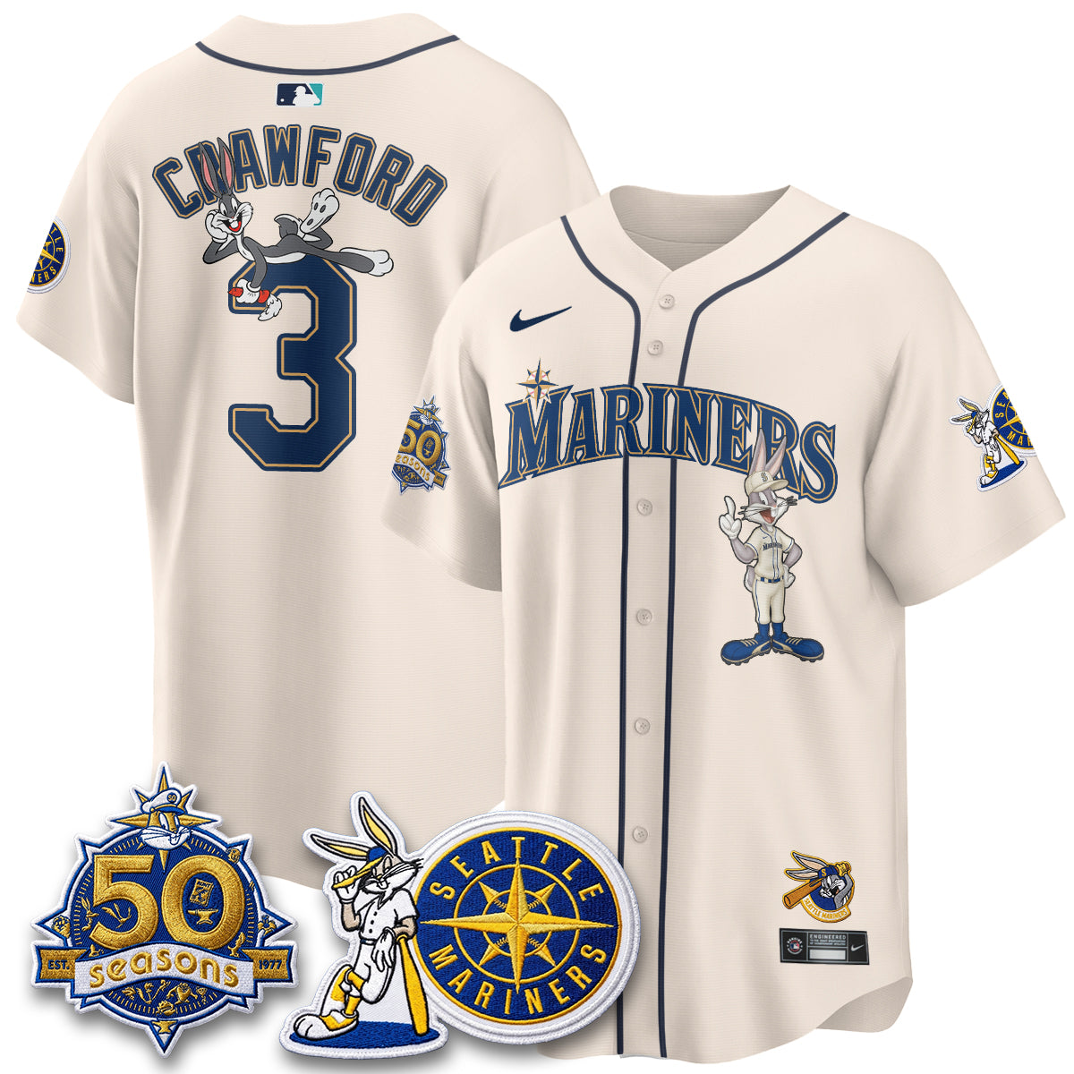SEA x Bunny Vapor Premier Limited Jersey - Stitched-DTD