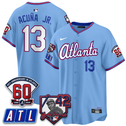 ATL 2026 Jackie Robinson Day Vapor Limited Jersey - All Stitched-DTD
