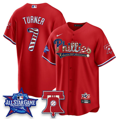 PHI 2026 Independence Day USA Vapor Limited Jersey - Stitched-NQD