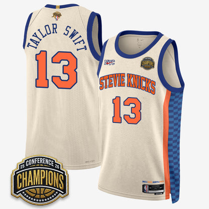 NYK 2026 Finals TS Jersey- Stitched-DTD