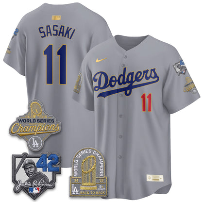 LAD 2026 Jackie Robinson New Era Vapor Limited Jersey - All Stitched-DTD