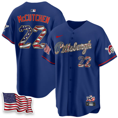 PIT 2026 Independence Day USA Vapor Limited Jersey - Stitched-DTD
