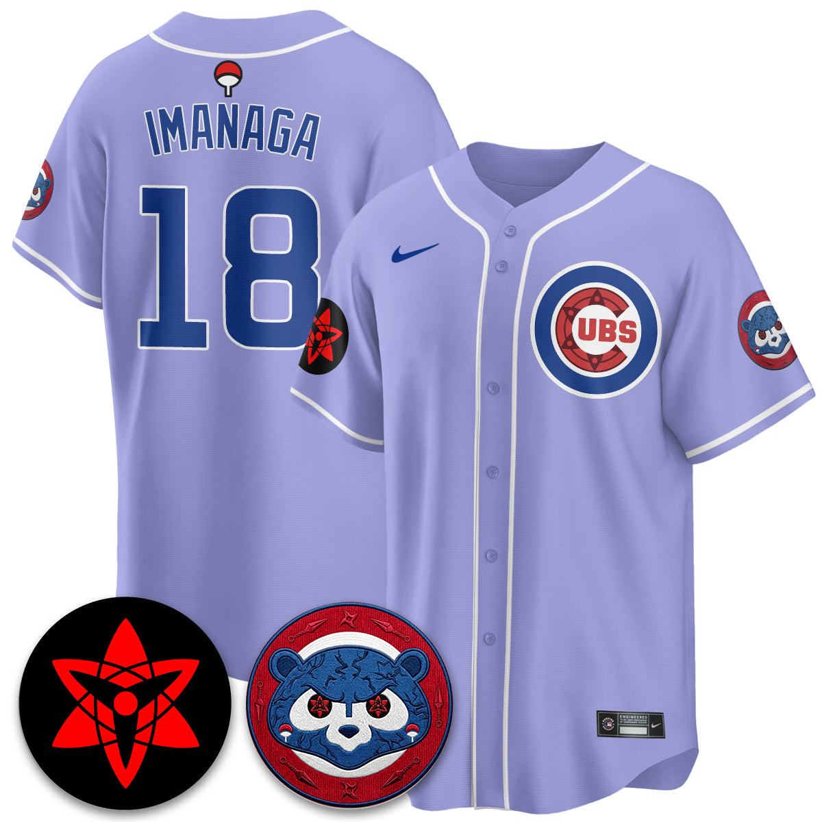 CHC Uchiha Sasuke Vapor Limited Jersey - Stitched-DTD