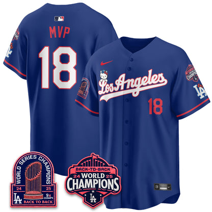 LAD x Hello Kitty Night 2026 Vapor Jersey - All Stitched - V2-DTD