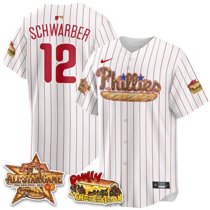 Philadelphia Phillies Cheesesteak Edition Vapor Limited Jersey - Stitched-DTD