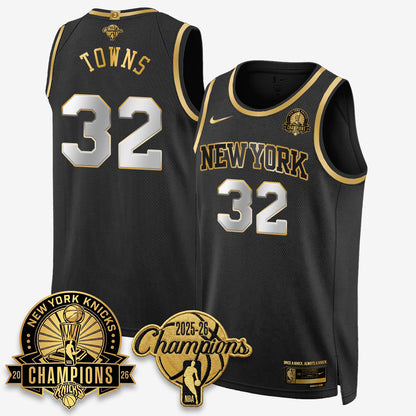 NYK 2026 Basketball Champions Special Edition Vapor Jersey V2- Stitched-DTD