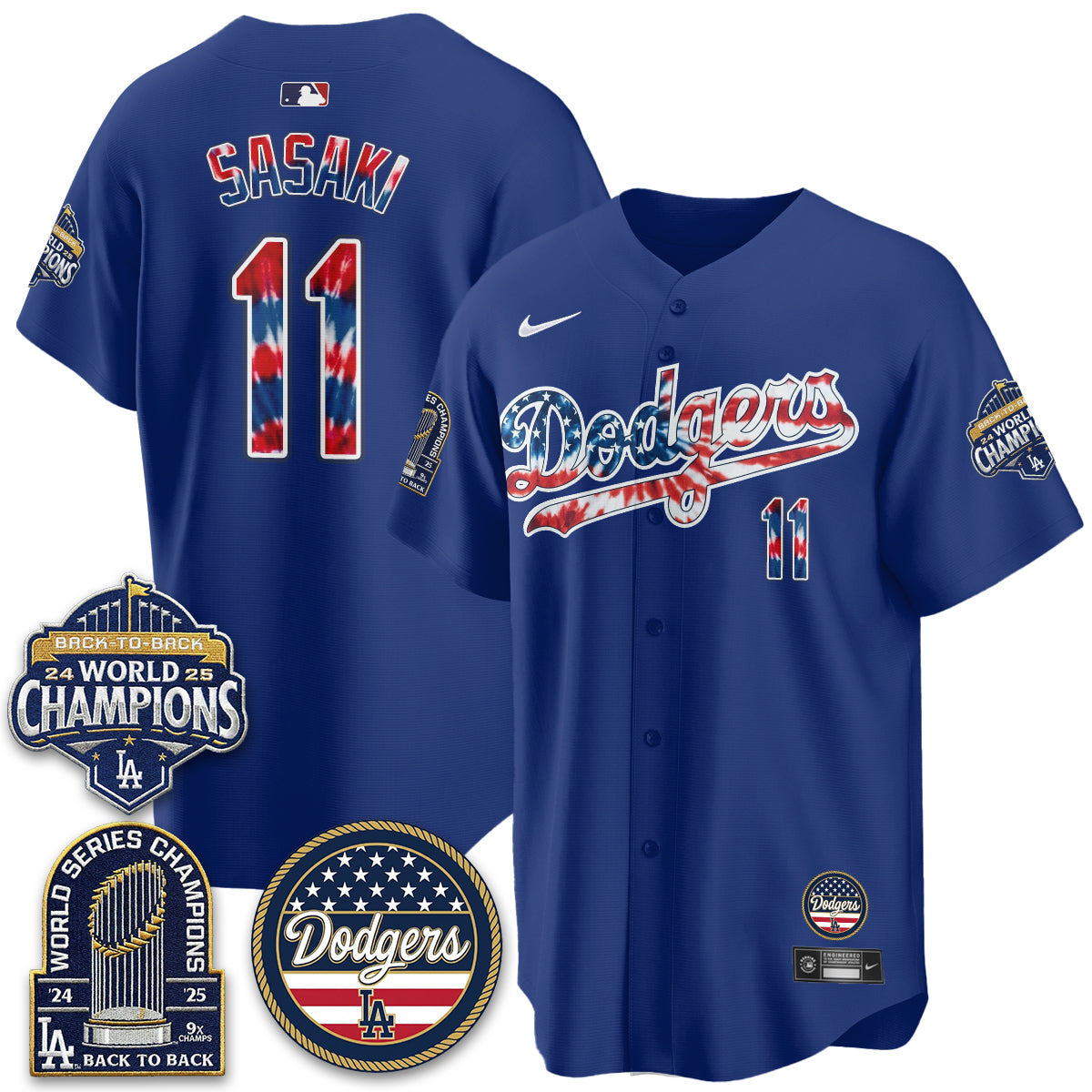 LAD Americana 2026 Vapor Limited Jersey - Stitched-DTD