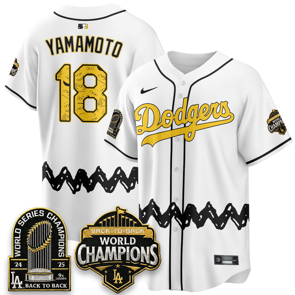 LAD x P-nuts Style Vapor Jersey - Stitched-DTD