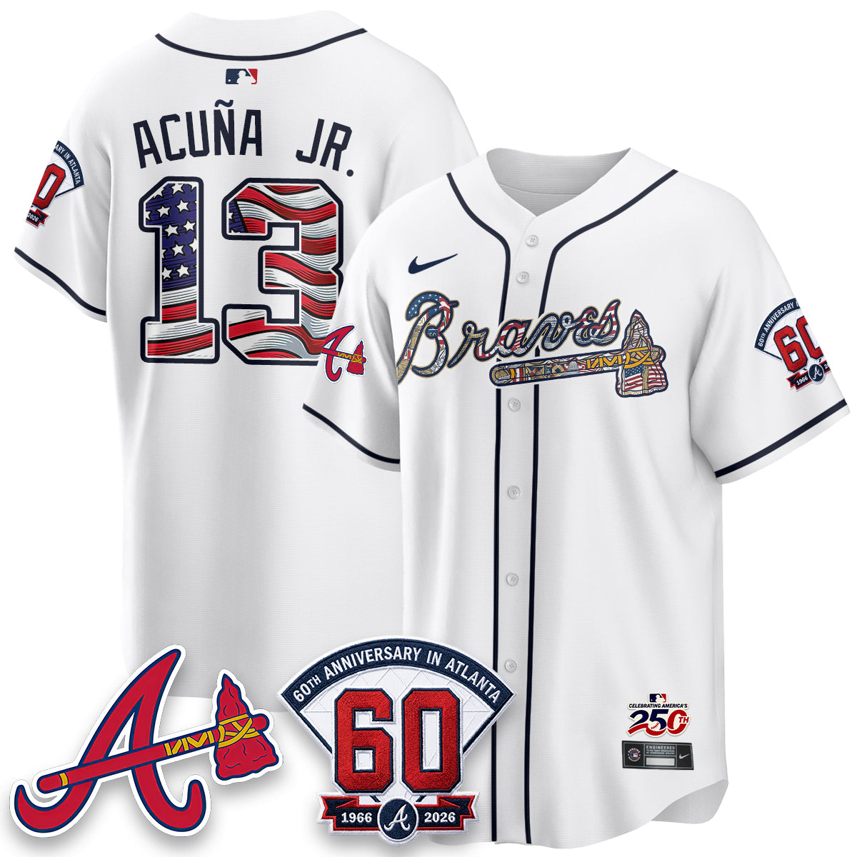 ATL 2026 Independence Day USA Vapor Limited Jersey - Stitched-DTD