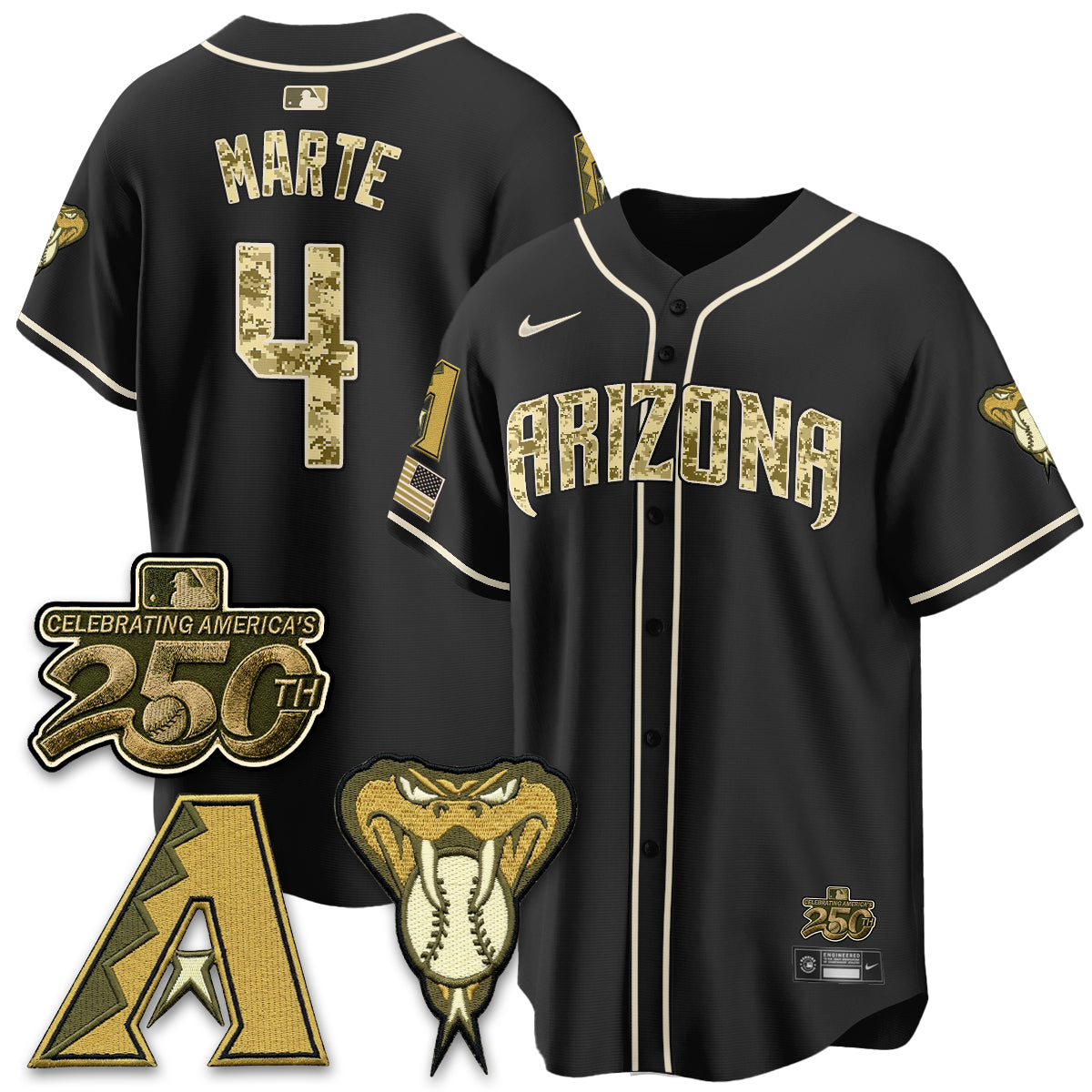 ARI Salute to Service 2026 Vapor Premier Limited Jersey - All Stitched-DTD