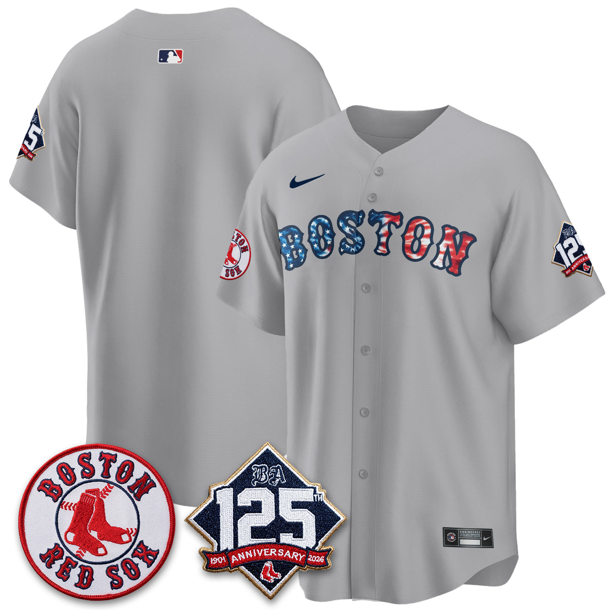 BOS Americana 2026 Vapor Limited Jersey - Stitched-DTD