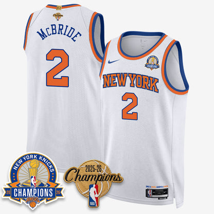 NYK 2026 Basketball Champions Special Edition Vapor Jersey V2- Stitched-DTD