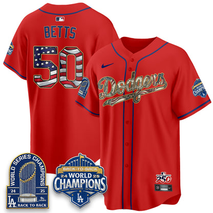 LAD 2026 Independence Day USA Vapor Limited Jersey - Stitched-DTD