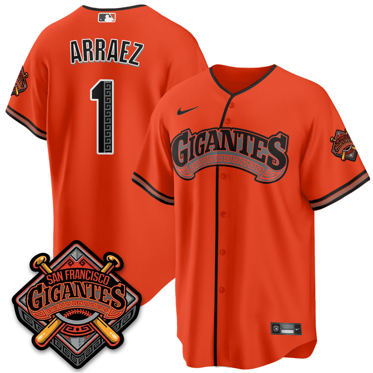SF GIGANTES Vapor Limited Jersey - All Stitched-DTD