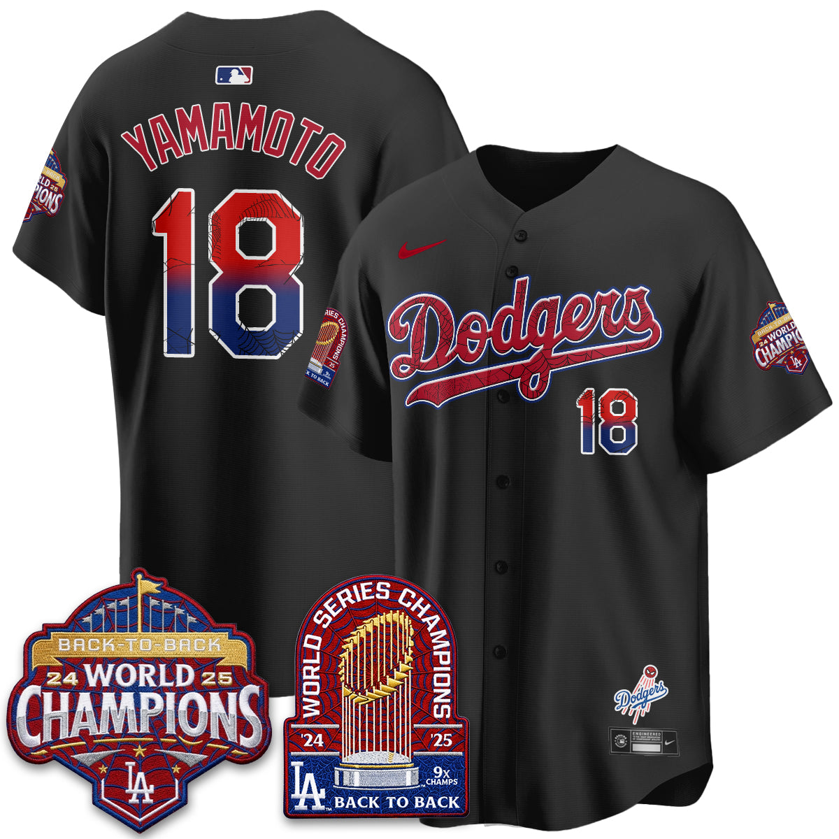 LAD x Web-Head 2026 Vapor Jersey - Stitched-DTD