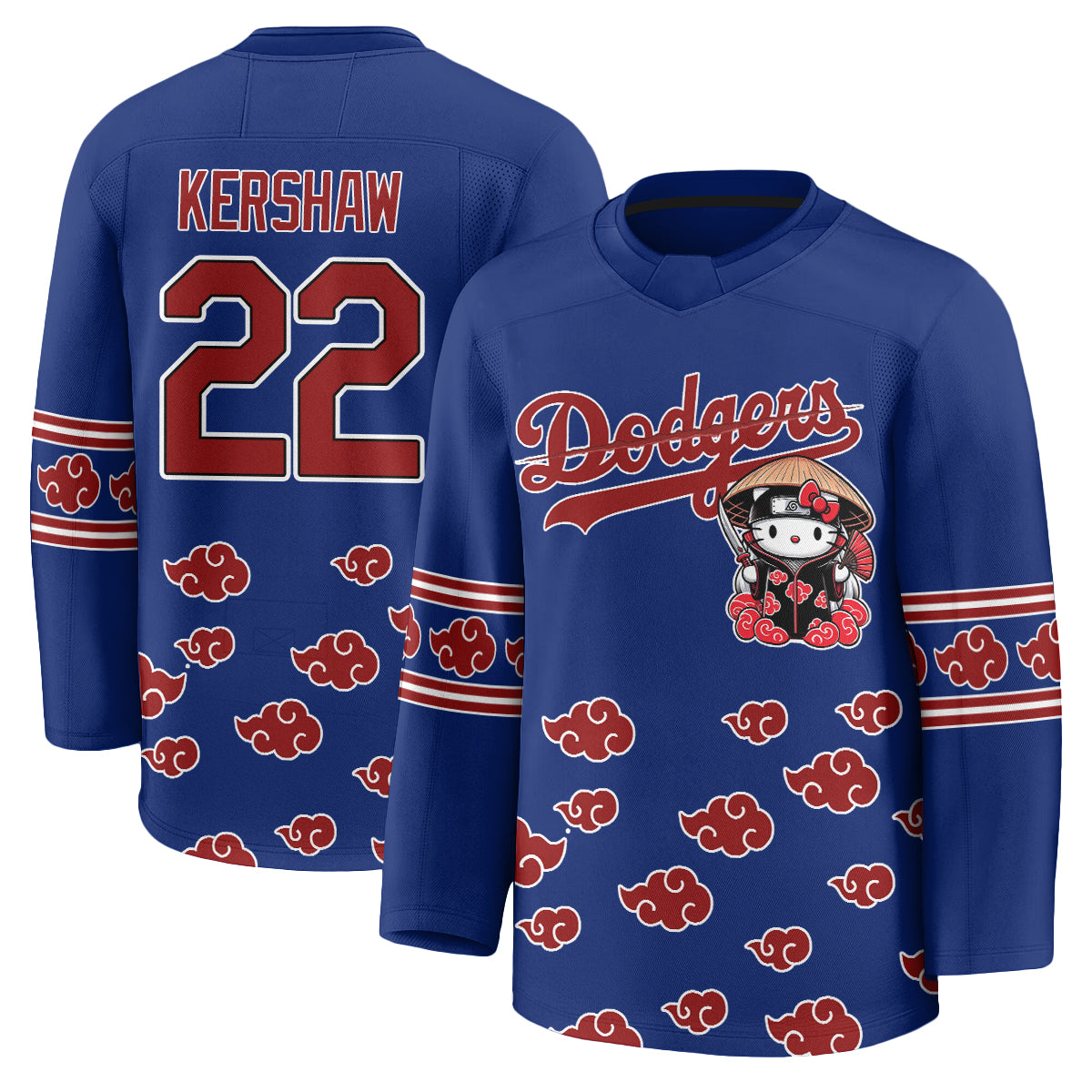LAD Akatsuki Edition Vapor Hockey Jersey - Stitched-DTD