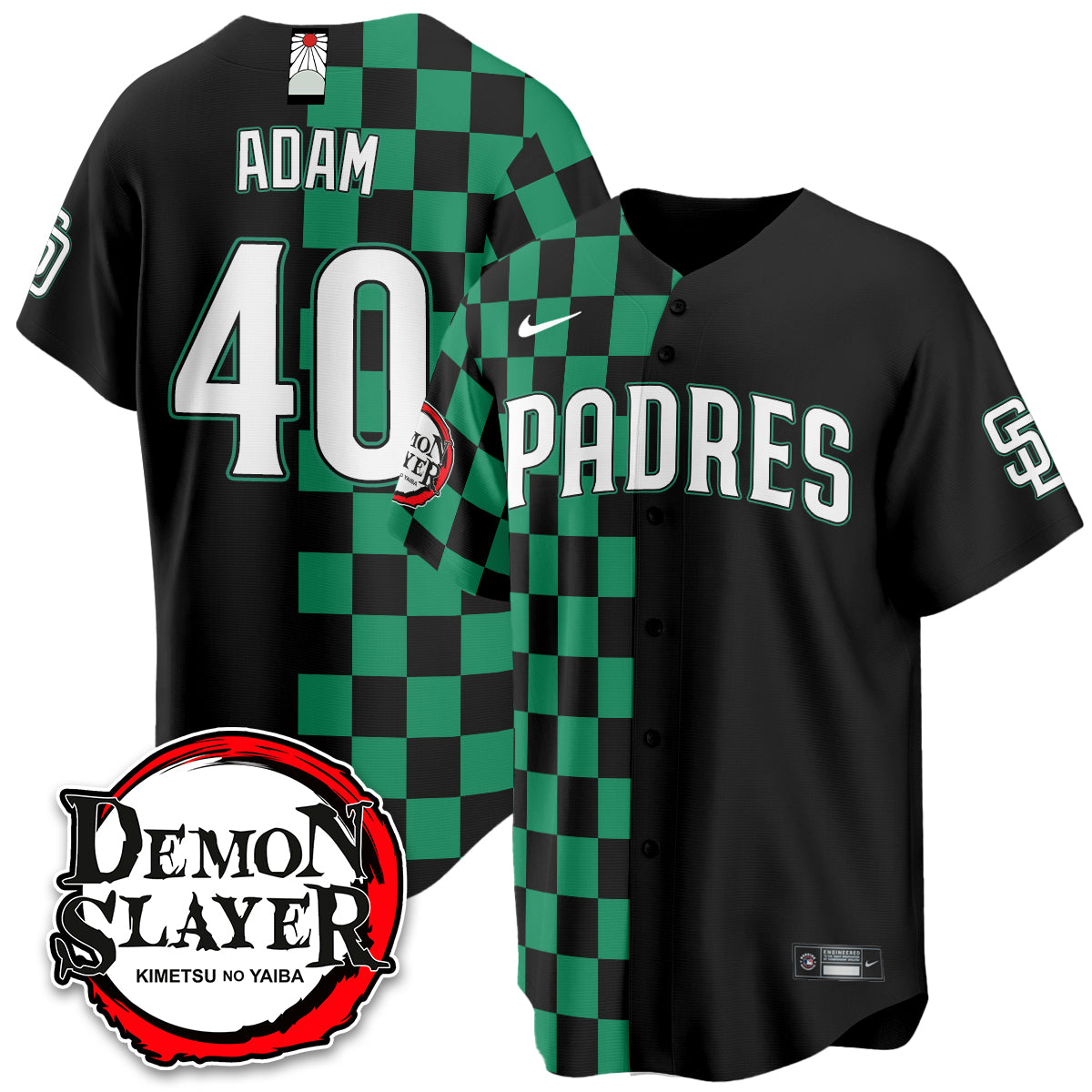 SD Demon Slayer Vapor Limited Jersey - Stitched-DTD
