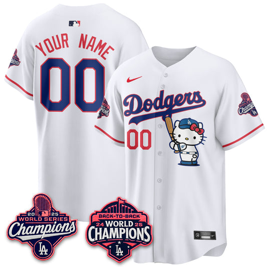 LAD x Hello Kitty Night 2026 Vapor Custom Jersey - All Stitched-DTD