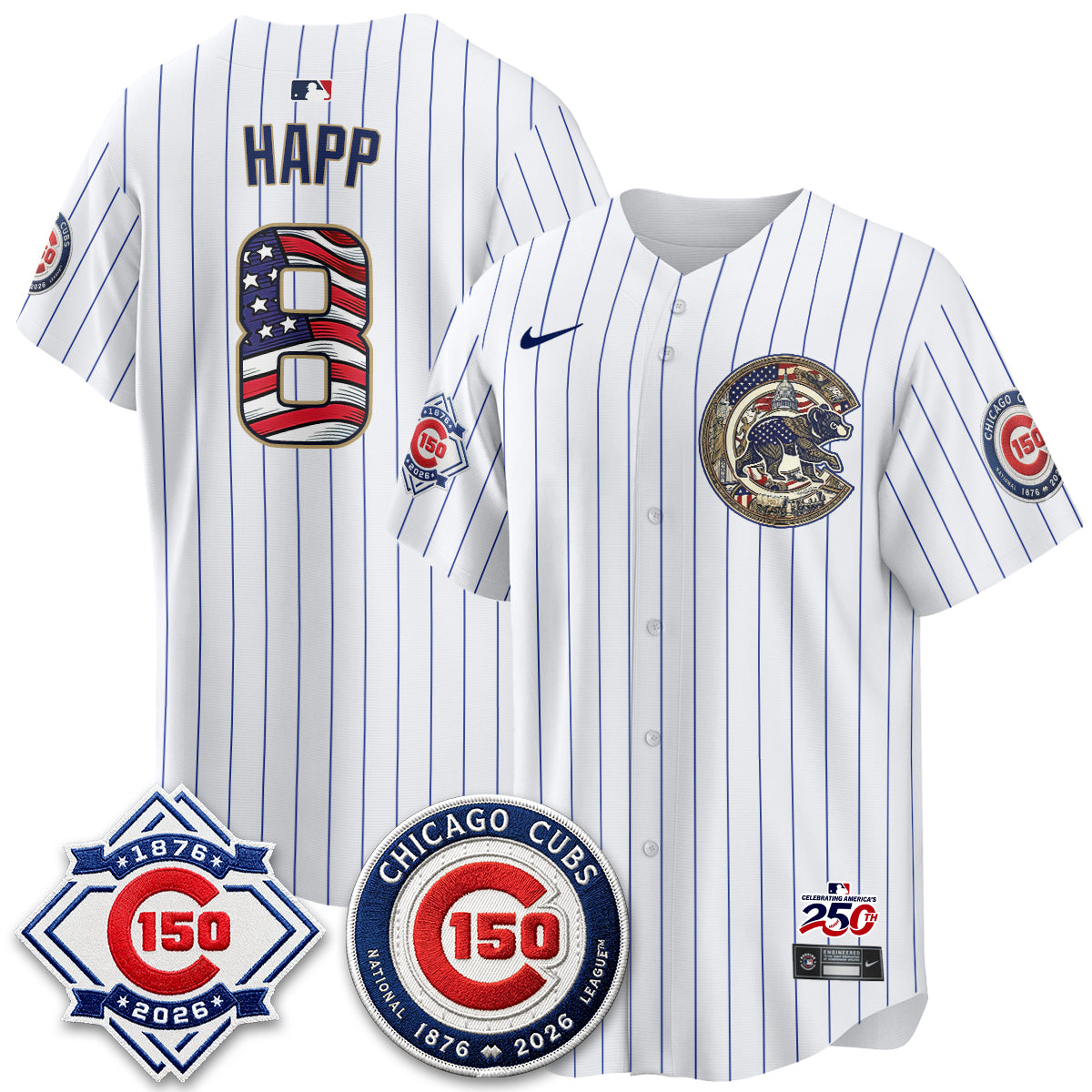 CHC 2026 Independence Day USA Vapor Limited Jersey - Stitched-DTD