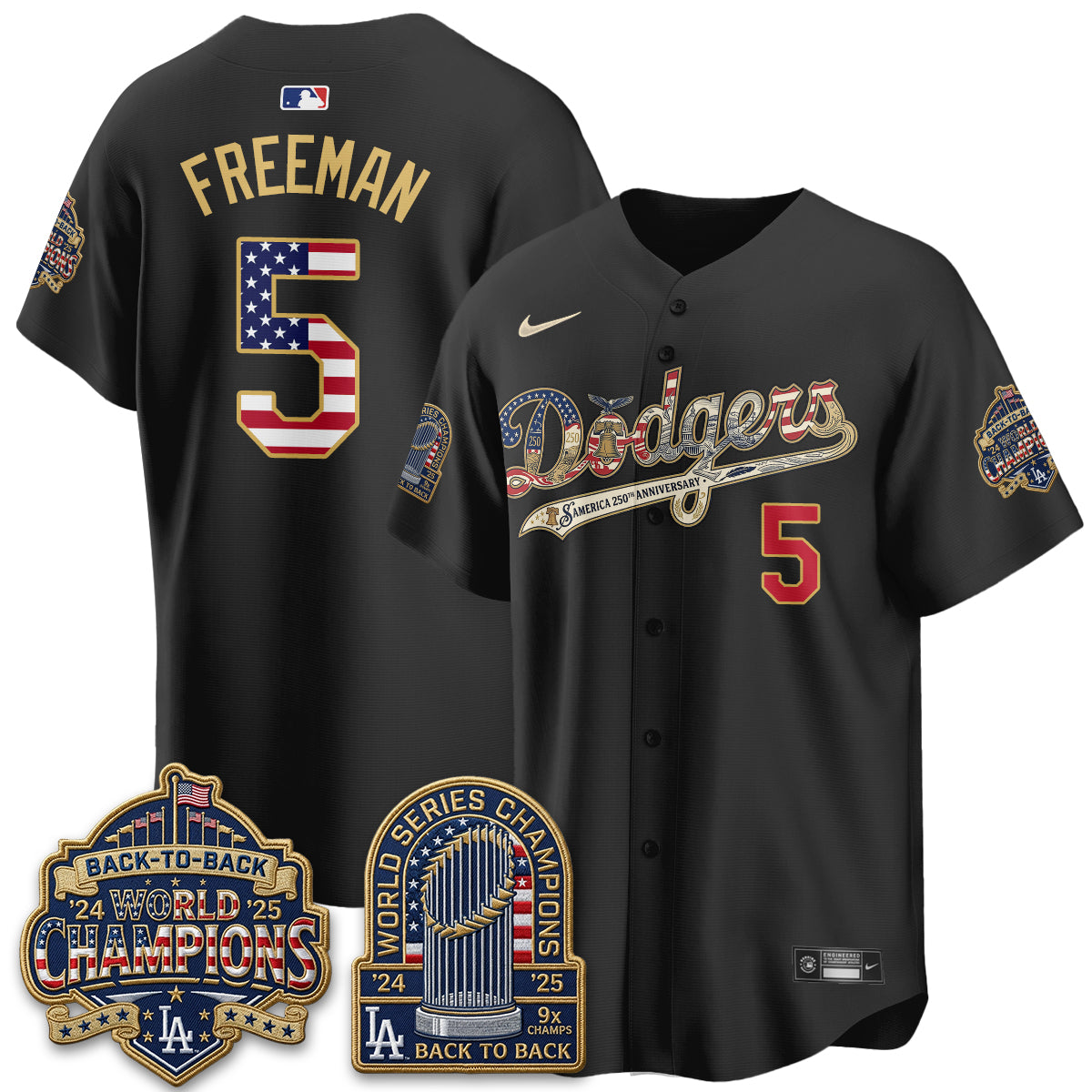 LAD America 250th Anniversary Limited Jersey - Stitched-DTD