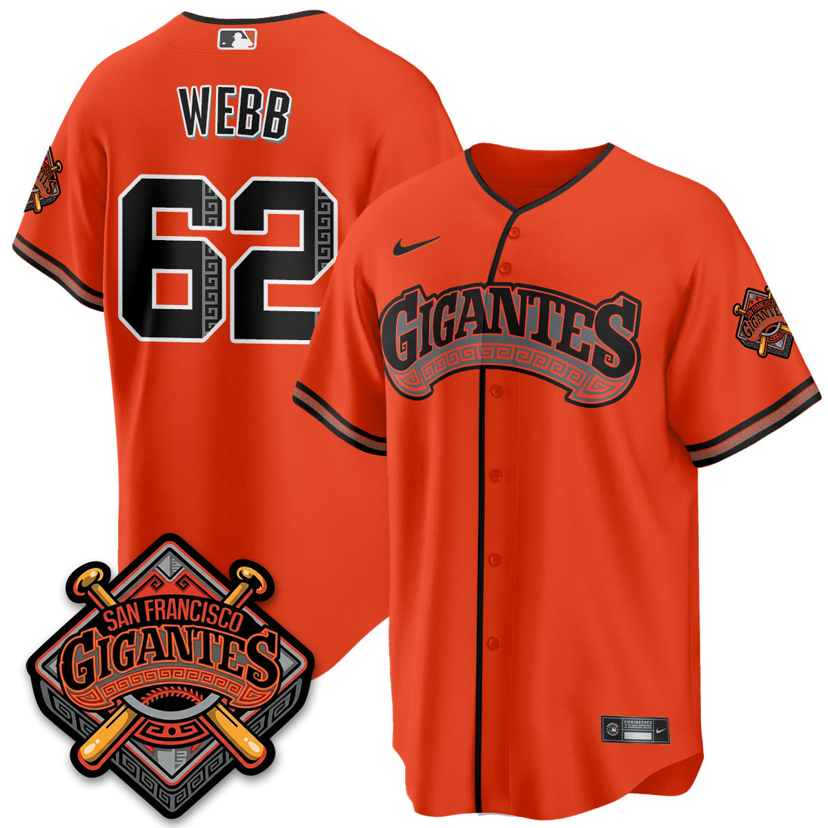 SF GIGANTES Vapor Limited Jersey - All Stitched-DTD