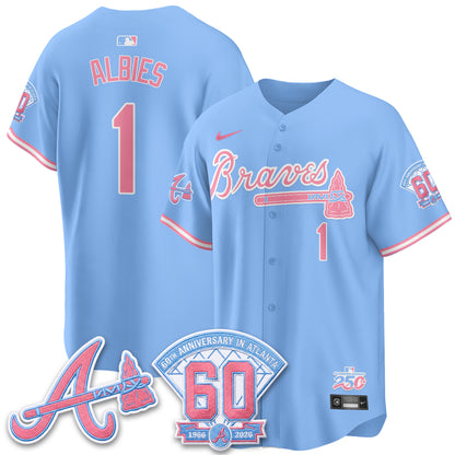 ATL x Bubblegum Vapor Jersey - Stitched-DTD