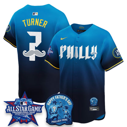 PHI Happy Father's Day Vapor Jersey - Stitched-DTD
