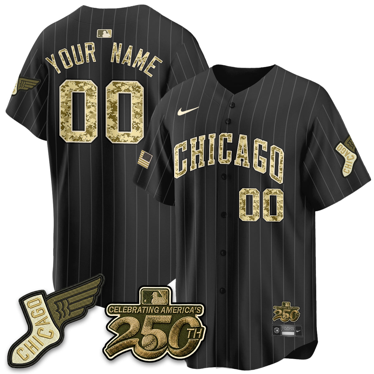 CWS Salute to Service 2026 Vapor Limited Custom Jersey - Stitched-DTD