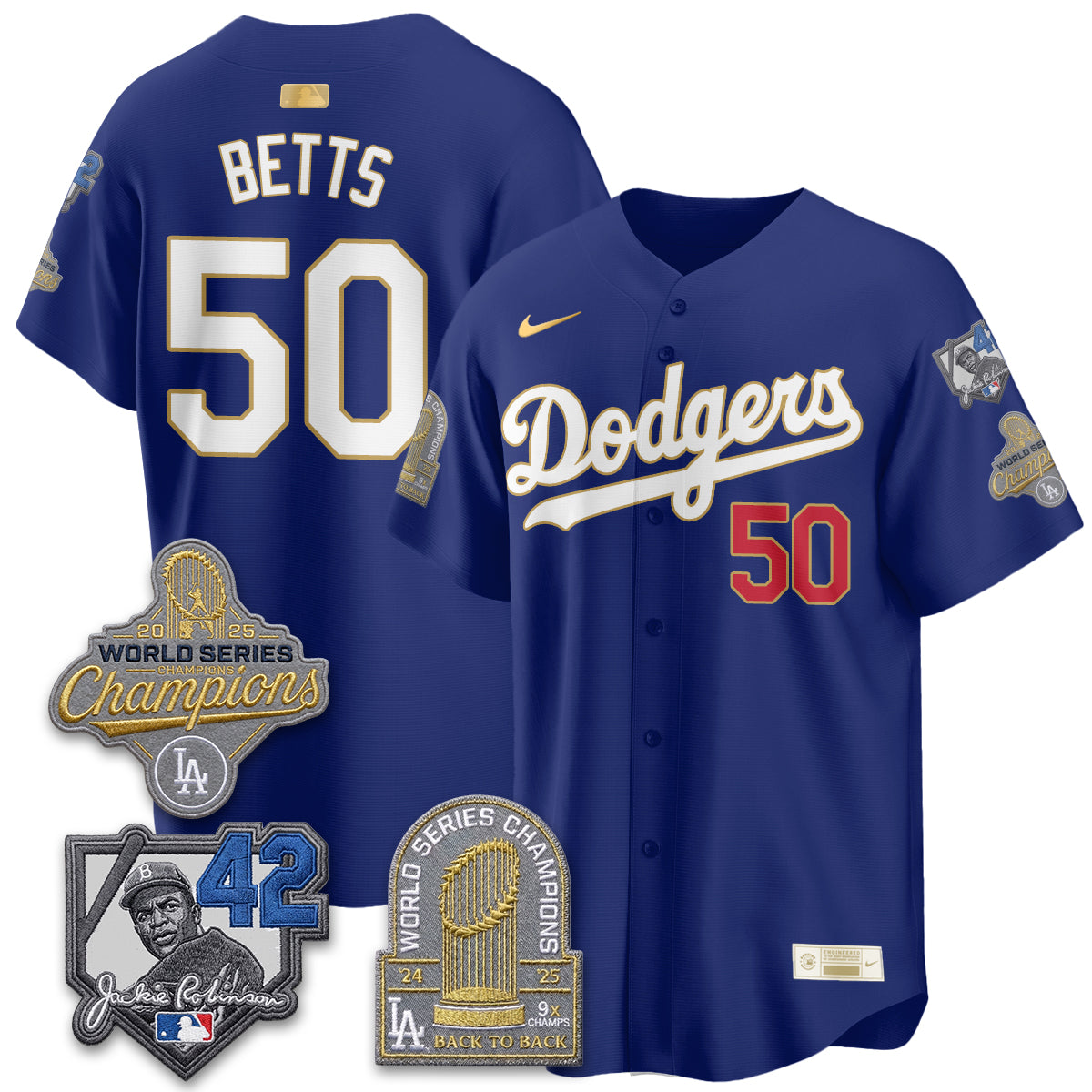 LAD 2026 Jackie Robinson New Era Vapor Limited Jersey - All Stitched-DTD