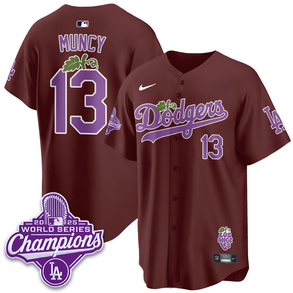 LAD Grape Edition Vapor Jersey - Stitched-DTD